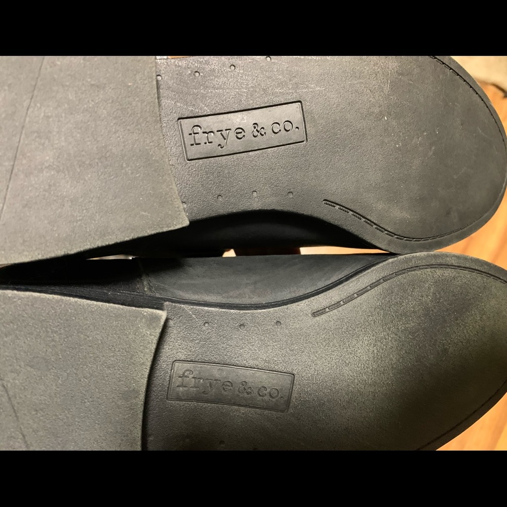 Frye & co. black leather tall boots - Picture 2 of 4